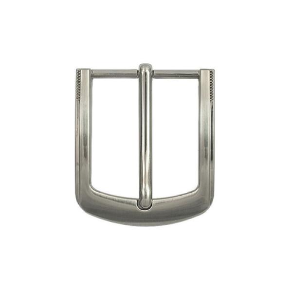 Buckle 32mm Matt Nickel over Solid Brass