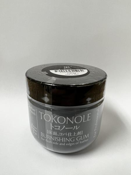Seiwa Tokonole Leather Finish Burnishing Gum 120g – Black