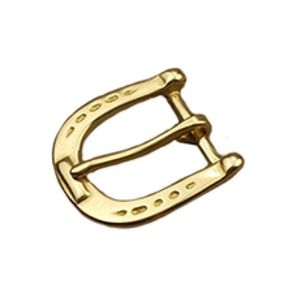 Belt Buckle 38mm Horshoe Gilt Clearance