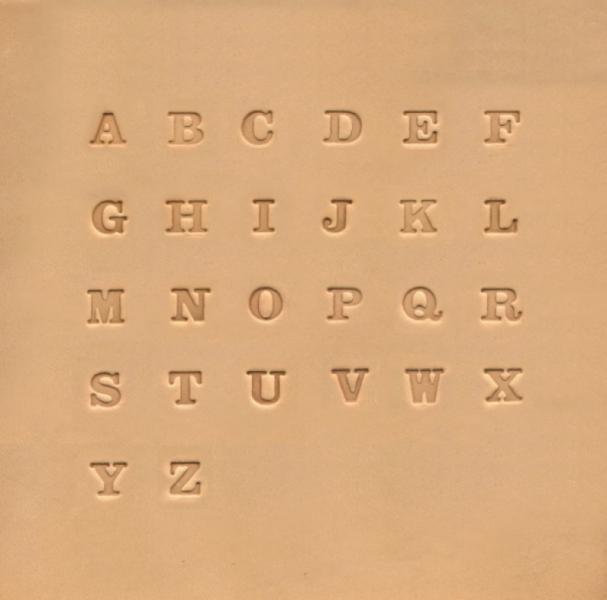 Leather Stamp Set - 27 Pcs Set, 6.5mm (1/4")