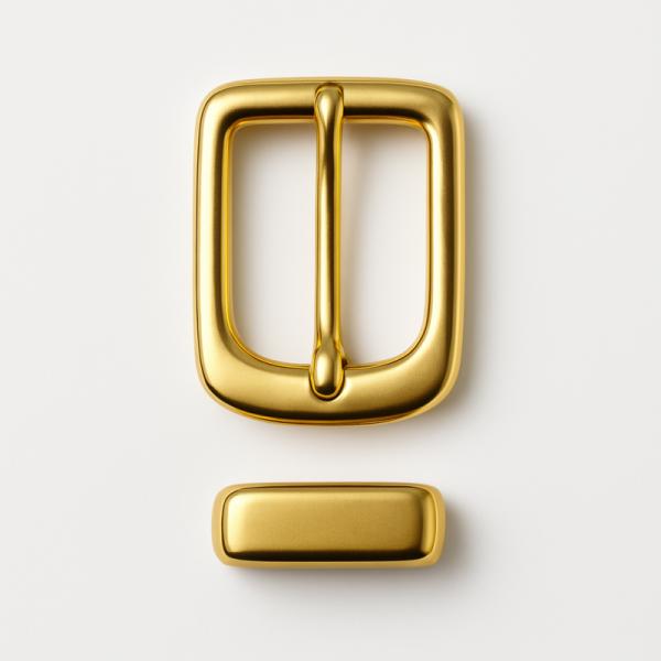 Buckle 25mm Solid Brass with Keeper