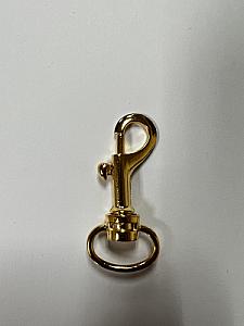 Handbag Snaphook 20mm x 55mm Round Eye - Gallery Image 2