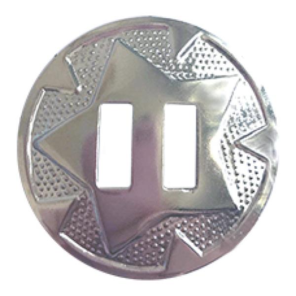 Concho Round Slotted