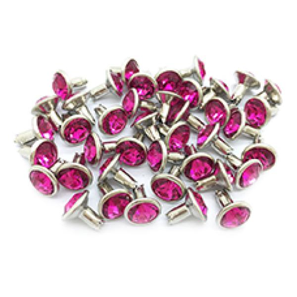 Synthetic Rivet 10mm Pink (Pkt10)