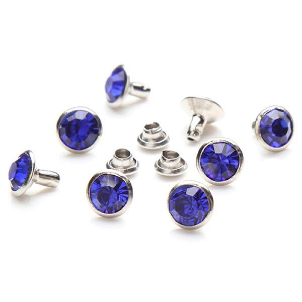 Synthetic Rivet 10mm Blue (Pkt10)