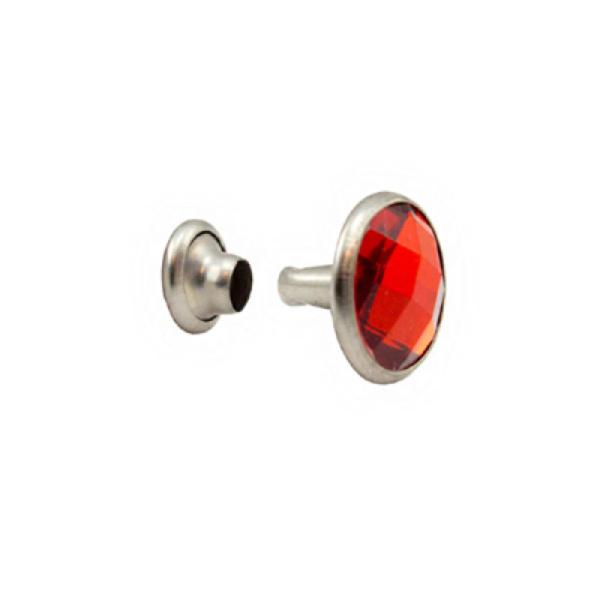 Synthetic Rivet Coral Stone 10mm  (Pkt10)