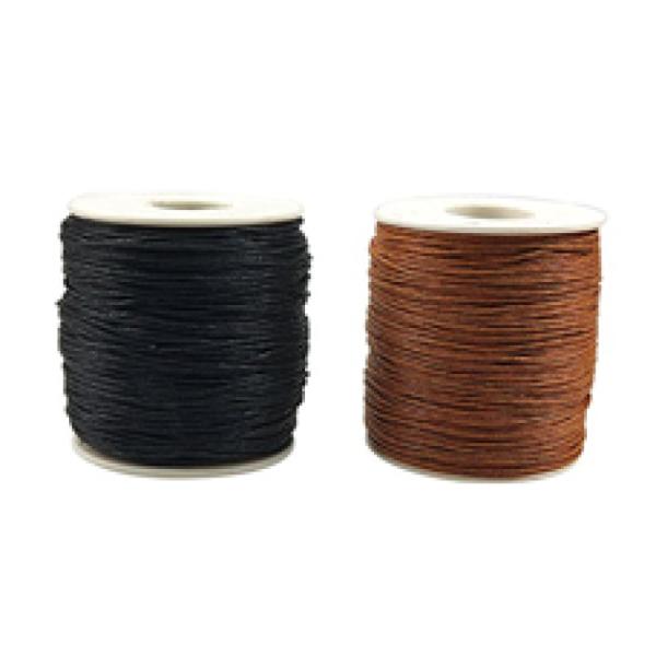 Waxed Cotton Cord 1.5mm (100m Roll)