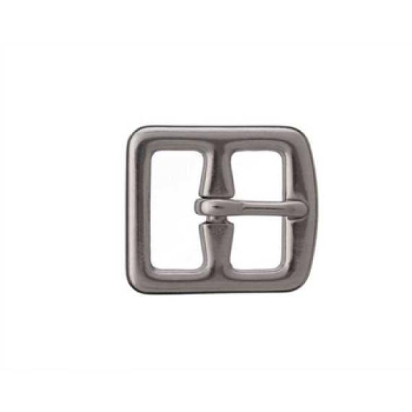 Buckle Stirupp Leather Nickel Plate