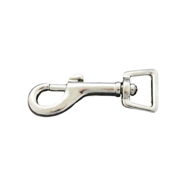 Snaphook 16mm X 75mm Square Eye Nickel