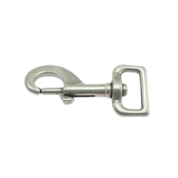 Snaphook 25mm x 80mm Square Eye Nickel Light Weight (per 100)