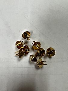 PYRAMID STUDS Bifurcated N/P ( Box 1000) - Gallery Image 1