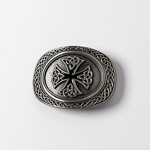 Celtic Trophy Buckle Clear Stone - Main Product Image