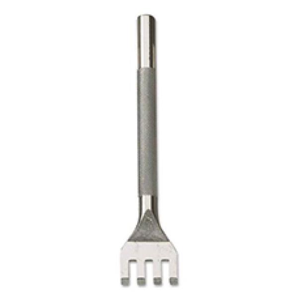 Lacing Chisel 3mm  Angled 4 Prong